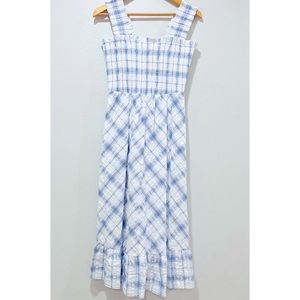 Eliza J blue and white summer dress size 6